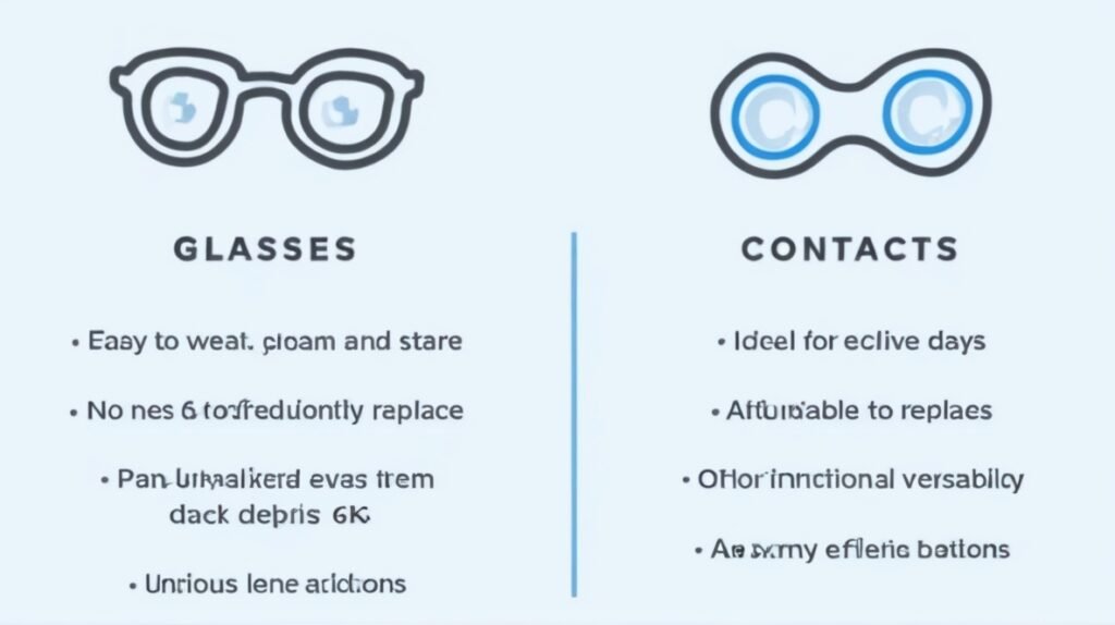 Contact lenses vs. glasses: Which is right for you?