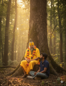 Premanand Ji Maharaj AI Photo Editing