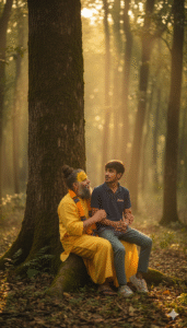 Premanand Ji Maharaj AI Photo Editing